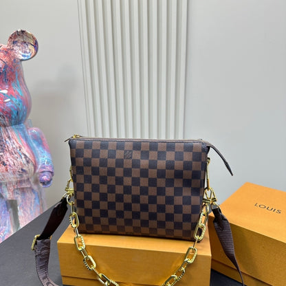 Louis Vuitton Coussin PM Leather Brown 26Cm