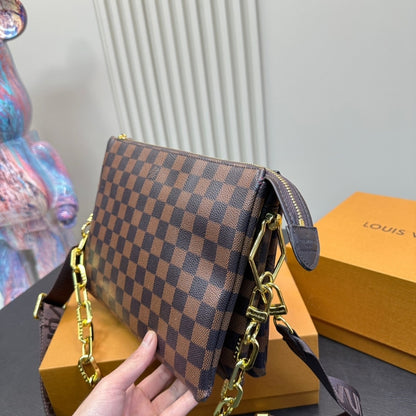 Louis Vuitton Coussin PM Leather Brown 26Cm