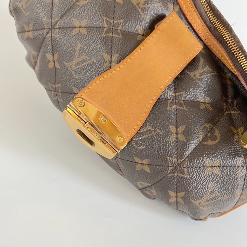 Louis Vuitton brown monogram quilted shoulder bag