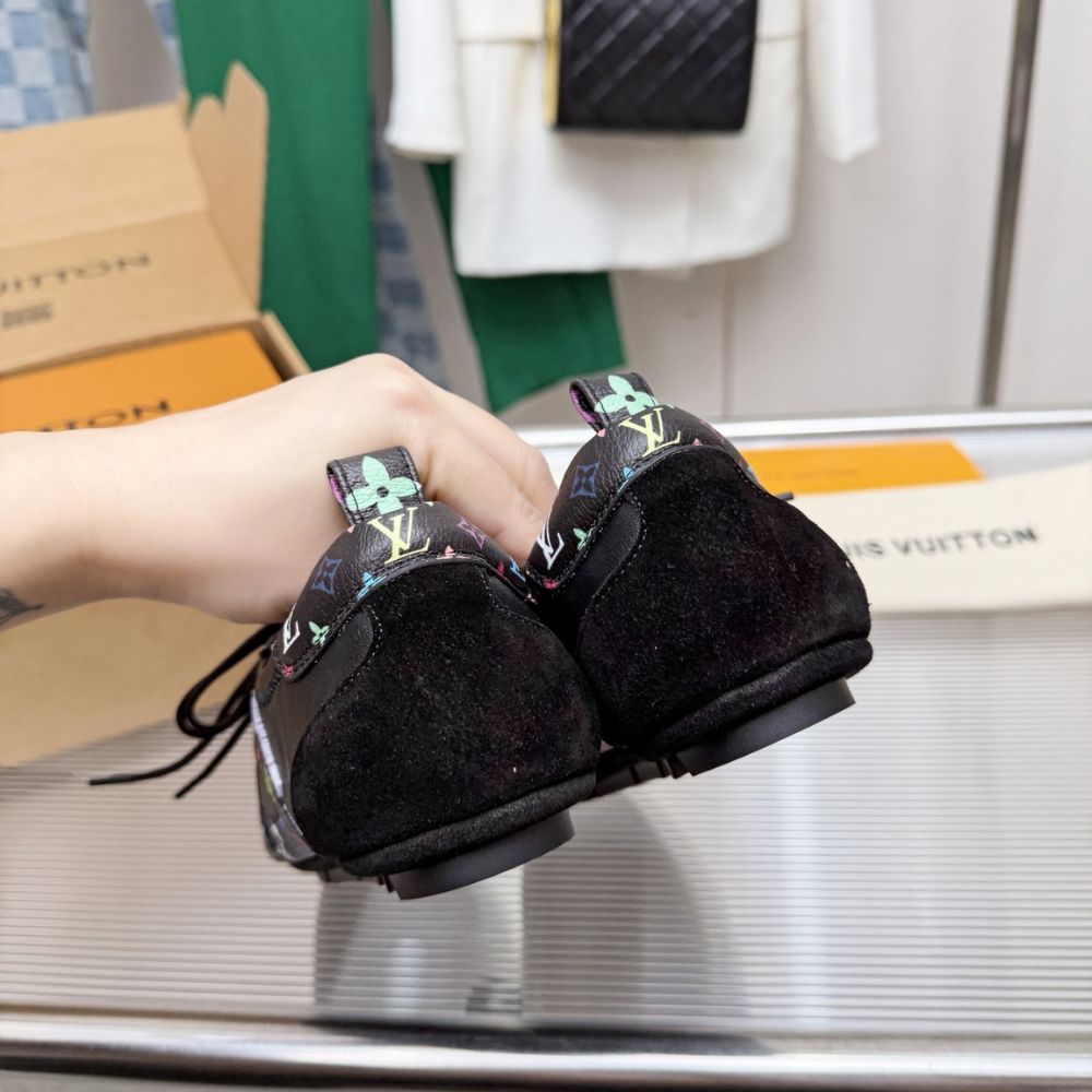 Louis Vuitton LV Sneakerina LV TM Black 1AJJTS