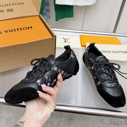 Louis Vuitton LV Sneakerina LV TM Black 1AJJTS