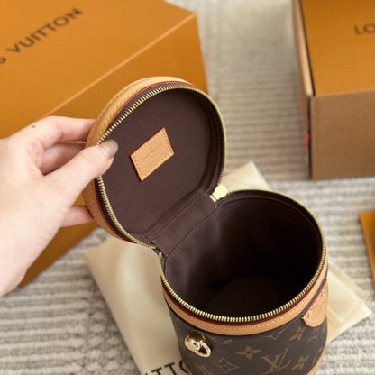 LOUIS VUITTON NANO CANNES MONOGRAM CANVAS BROWN 12CM M82952
