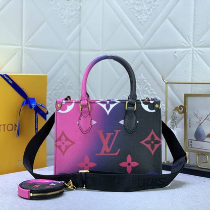 Louis Vuitton Onthego Midnight Fuchsia 25Cm