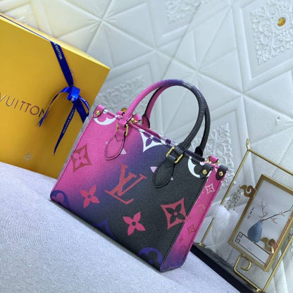 Louis Vuitton Onthego Midnight Fuchsia 25Cm