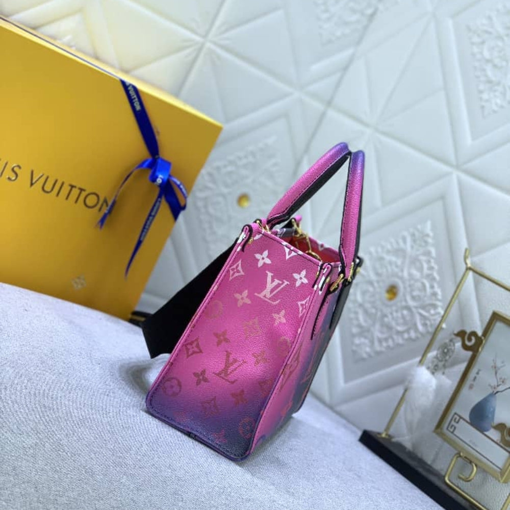 Louis Vuitton Onthego Midnight Fuchsia 25Cm
