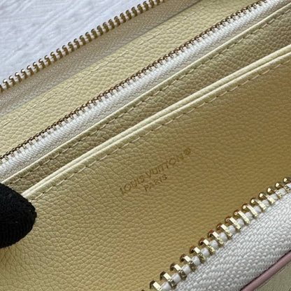 LOUIS VUITTON ZIPPY WALLET BICOLOR EDEN 19CM M13644