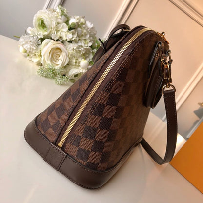 Louis Vuitton Alma PM Damier Ebene Brown 32Cm N53151