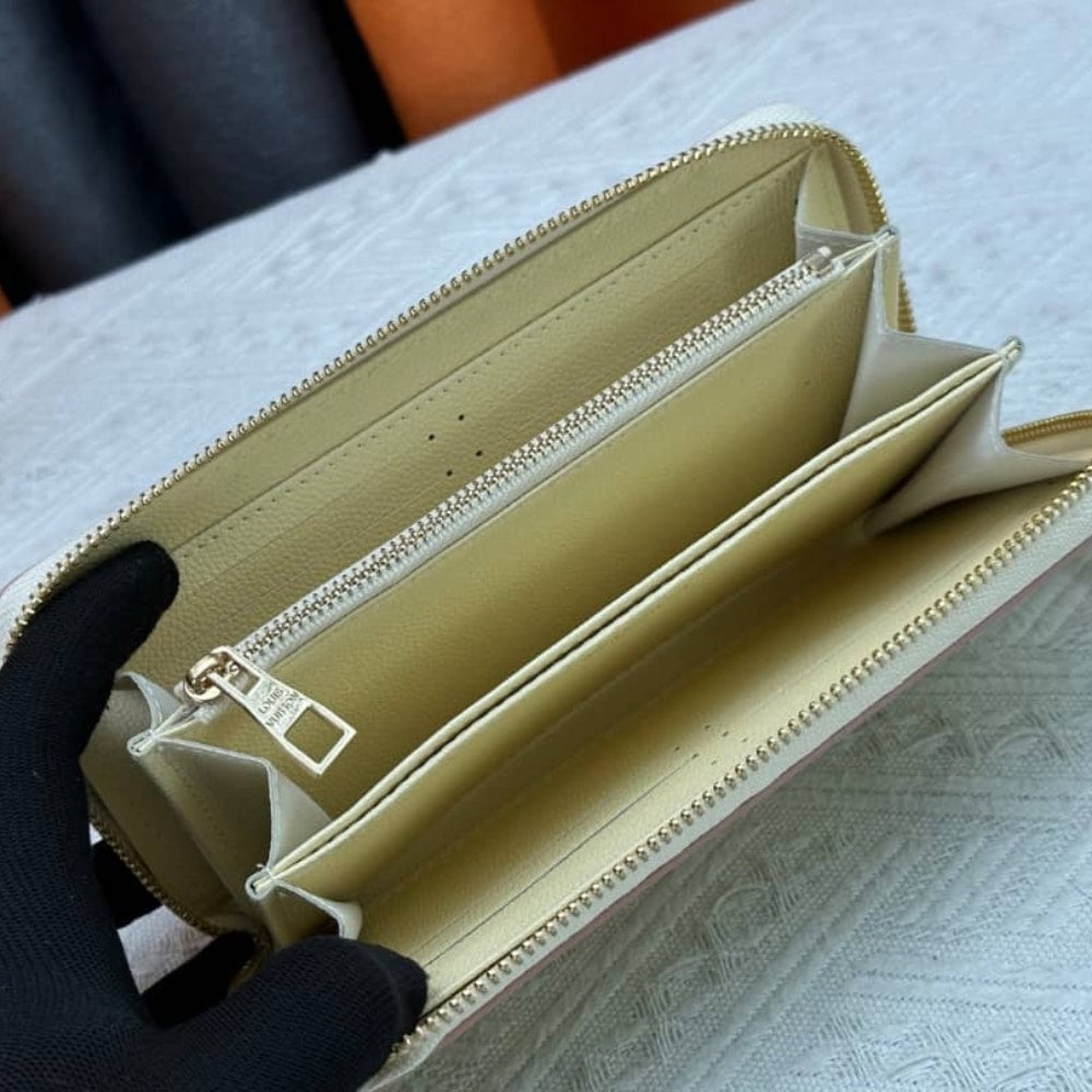 LOUIS VUITTON ZIPPY WALLET BICOLOR EDEN 19CM M13644