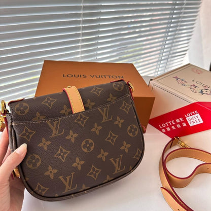 Louis Vuitton Saumur BB Monogram Brown 20Cm M46740
