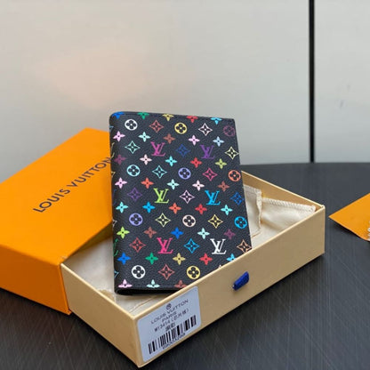 Louis Vuitton LV x TM Passport Cover Multicolored 14Cm M13414