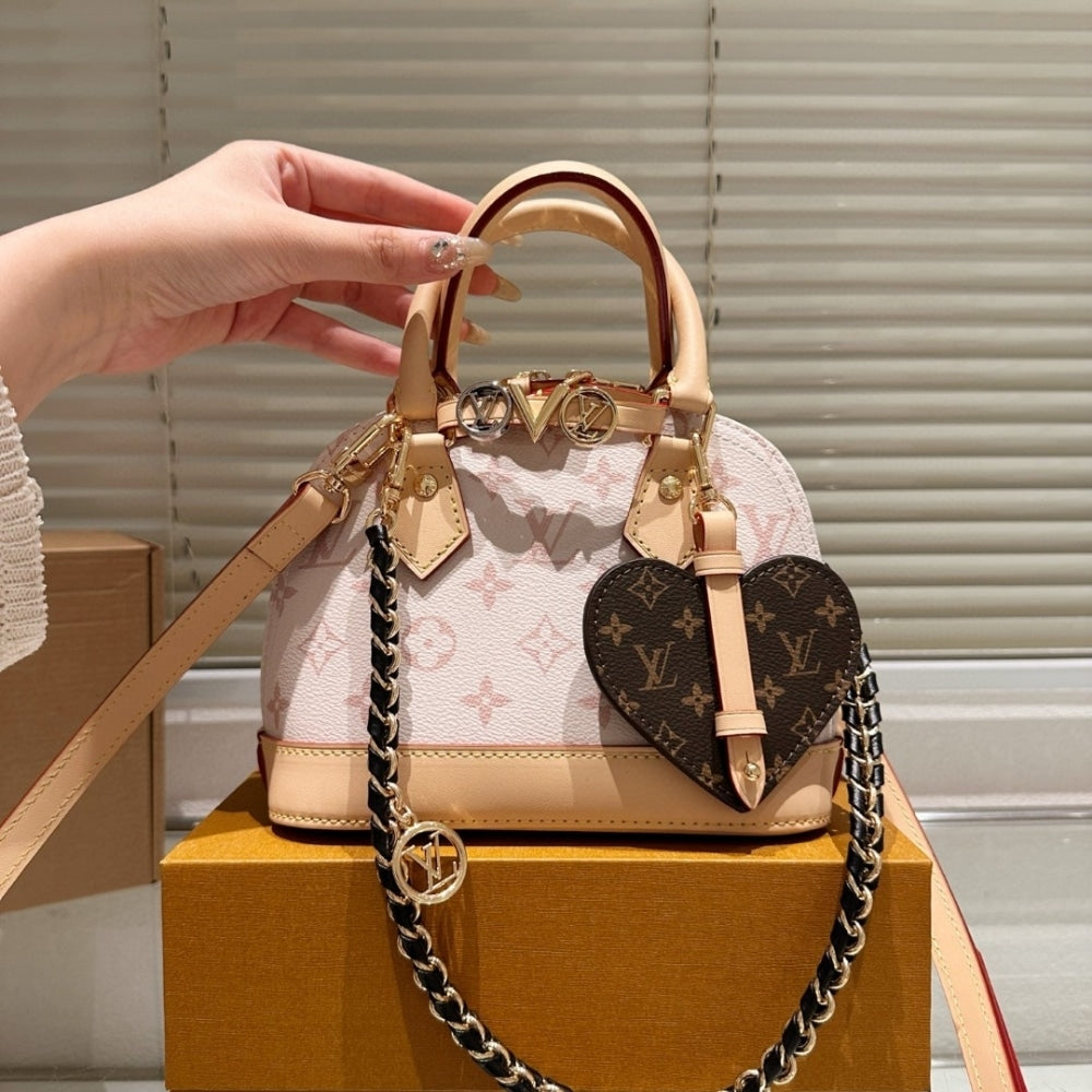 Louis Vuitton Alma Mini LV And I Monogram Dune 25Cm K00015
