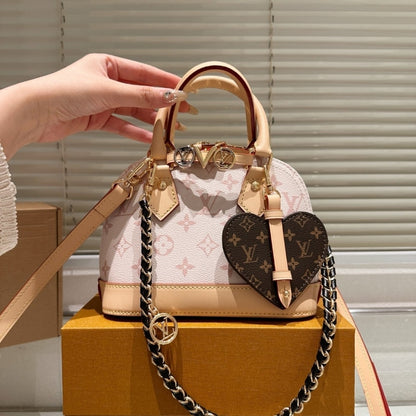 Louis Vuitton Alma Mini LV And I Monogram Dune 25Cm K00015