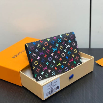 Louis Vuitton LV x TM Passport Cover Multicolored 14Cm M13414
