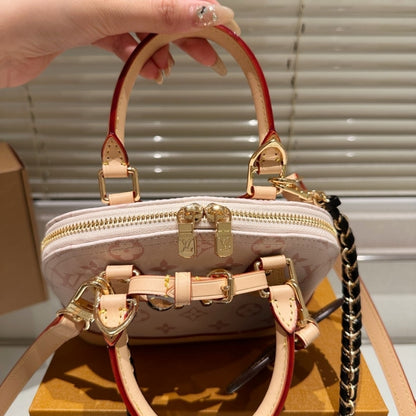 Louis Vuitton Alma Mini LV And I Monogram Dune 25Cm K00015