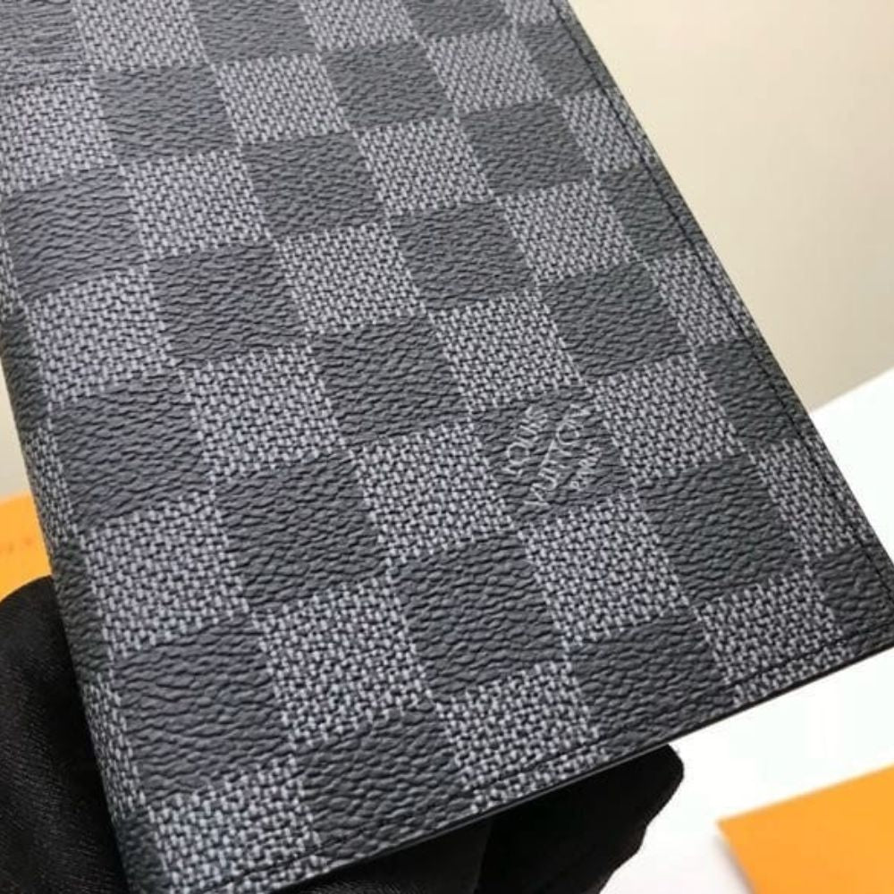 Louis Vuitton Passport Cover Damier Graphite 14Cm N64411