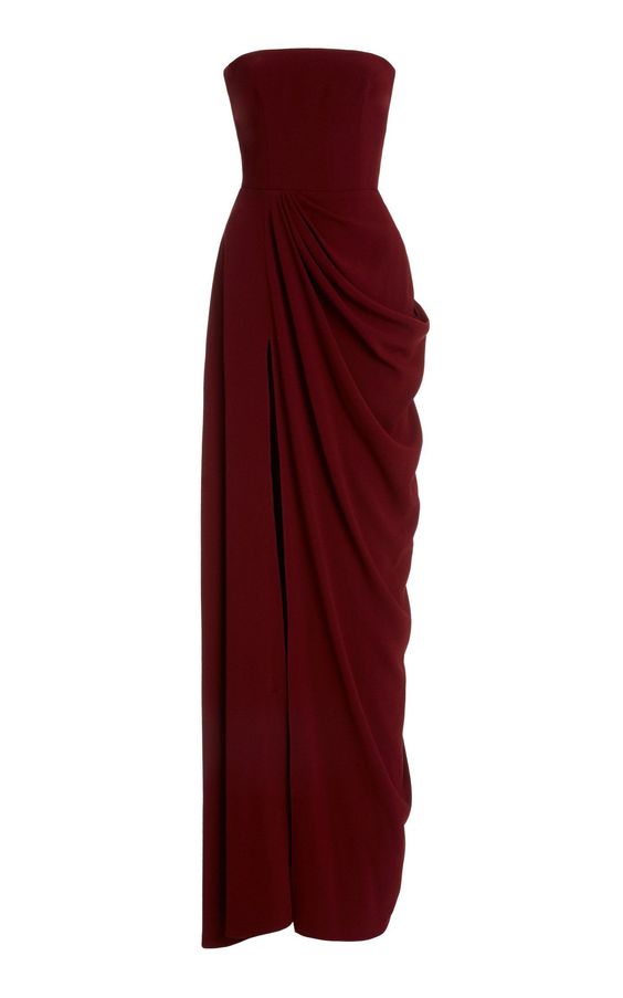 Women s Strapless Gown Formal Evening Party Gowns