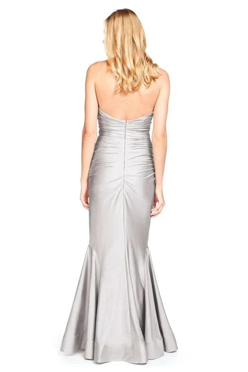 Sweetheart Collar Off Shoulder Sleeveless Off Back and Floor length Prom Dress