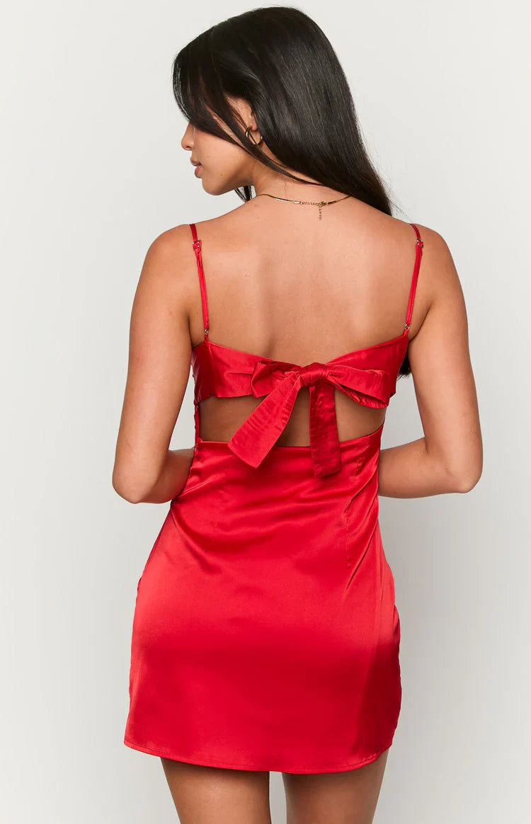 Sweetheart Collar Thin Strap Sleeveless Bareback Short Mini Homecoming Dress