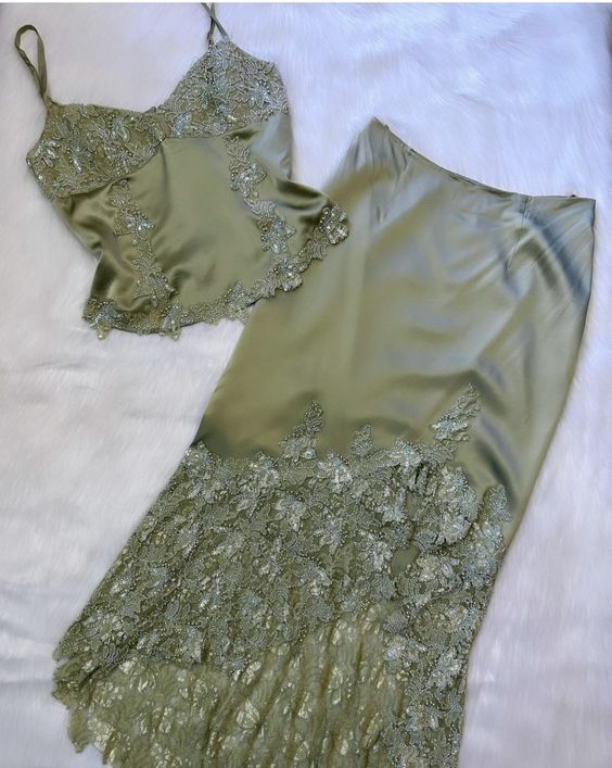 Two Piece Evening Gown New Arrive Prom Dresses