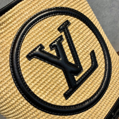 Louis Vuitton Petit Bucket Black 24Cm M59961