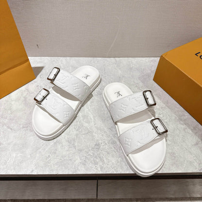 Louis Vuitton LV Venice Mule White 1AHSIX