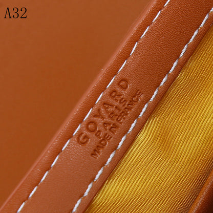 GOYARD SAIGON PM BAG BLACK &amp; TAN 20CM