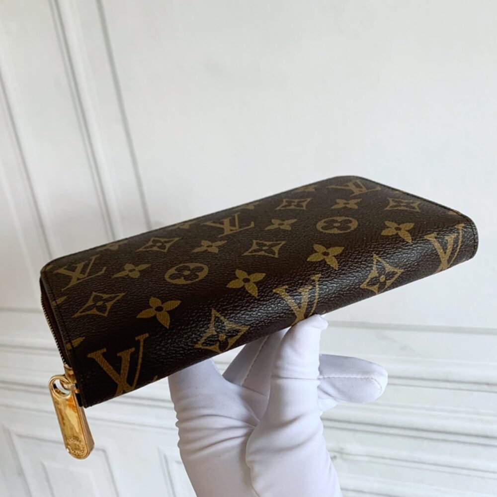 Louis Vuitton Monogram Long Zippy Wallet Brown 19Cm M42616