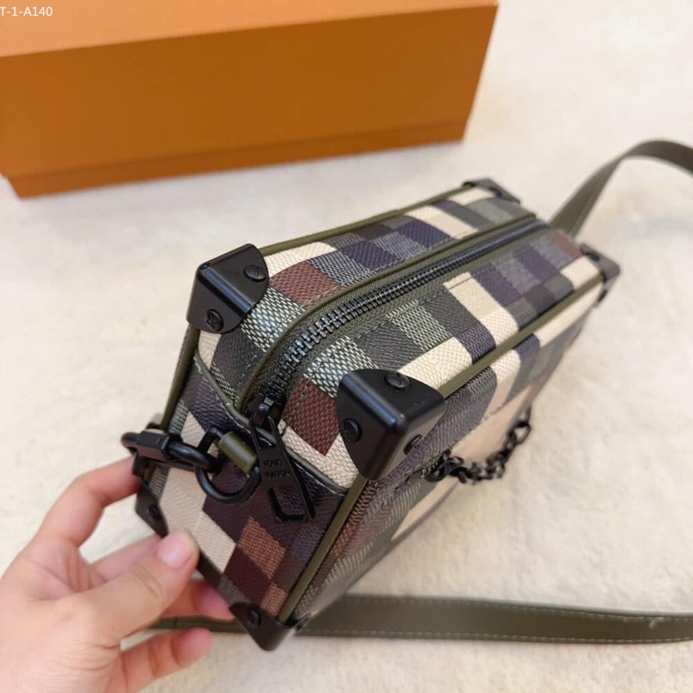 Louis Vuitton Mini Soft Trunk Green 20Cm M24581