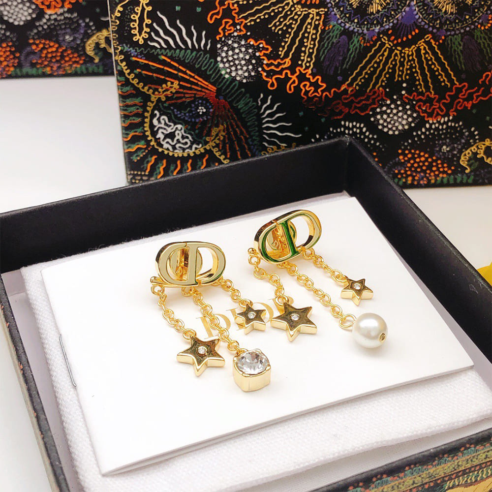 DIOR Petit CD Earrings