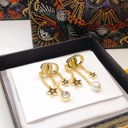 DIOR Petit CD Earrings