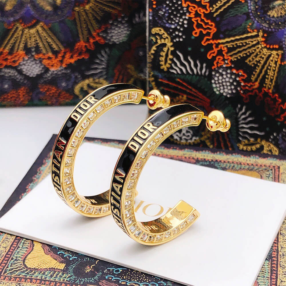 DIOR Code Earrings