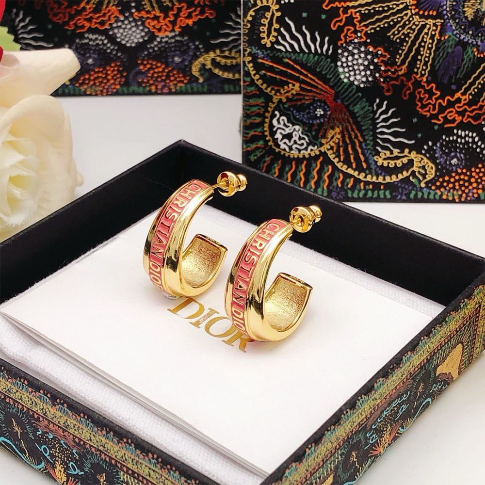 DIOR Code Earrings