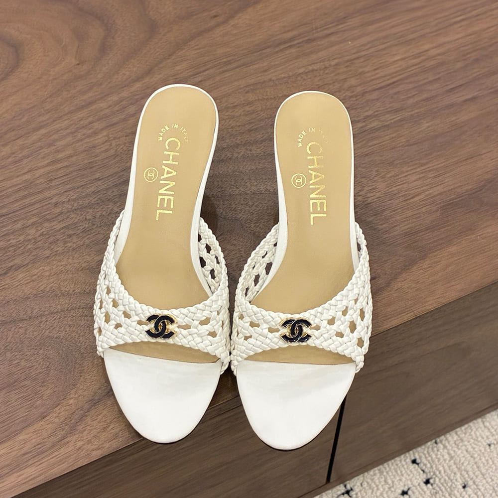 CHANEL Braided Mules 271959