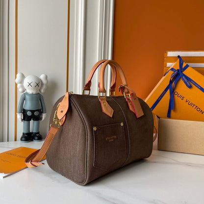 Louis Vuitton Speedy 30 Bandoulière Brown 34Cm M29170