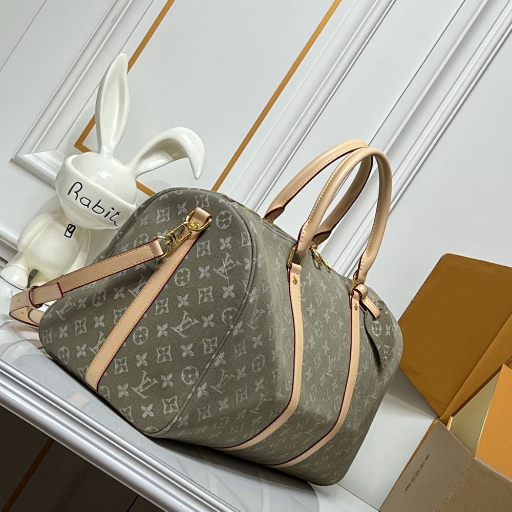 Louis Vuitton Keepall Bandoulière 45 Khaki 45Cm
