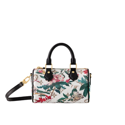 Louis Vuitton Nano Speedy Monogram Canvas Dune 16Cm M29149