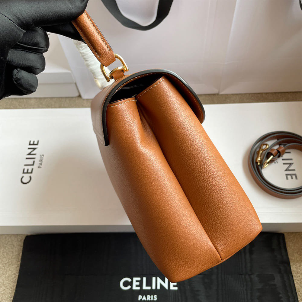 CELINE MEDIUM NINO BAG IN SUPPLE GRAINED CALFSKIN(HIGH-END GRADE)