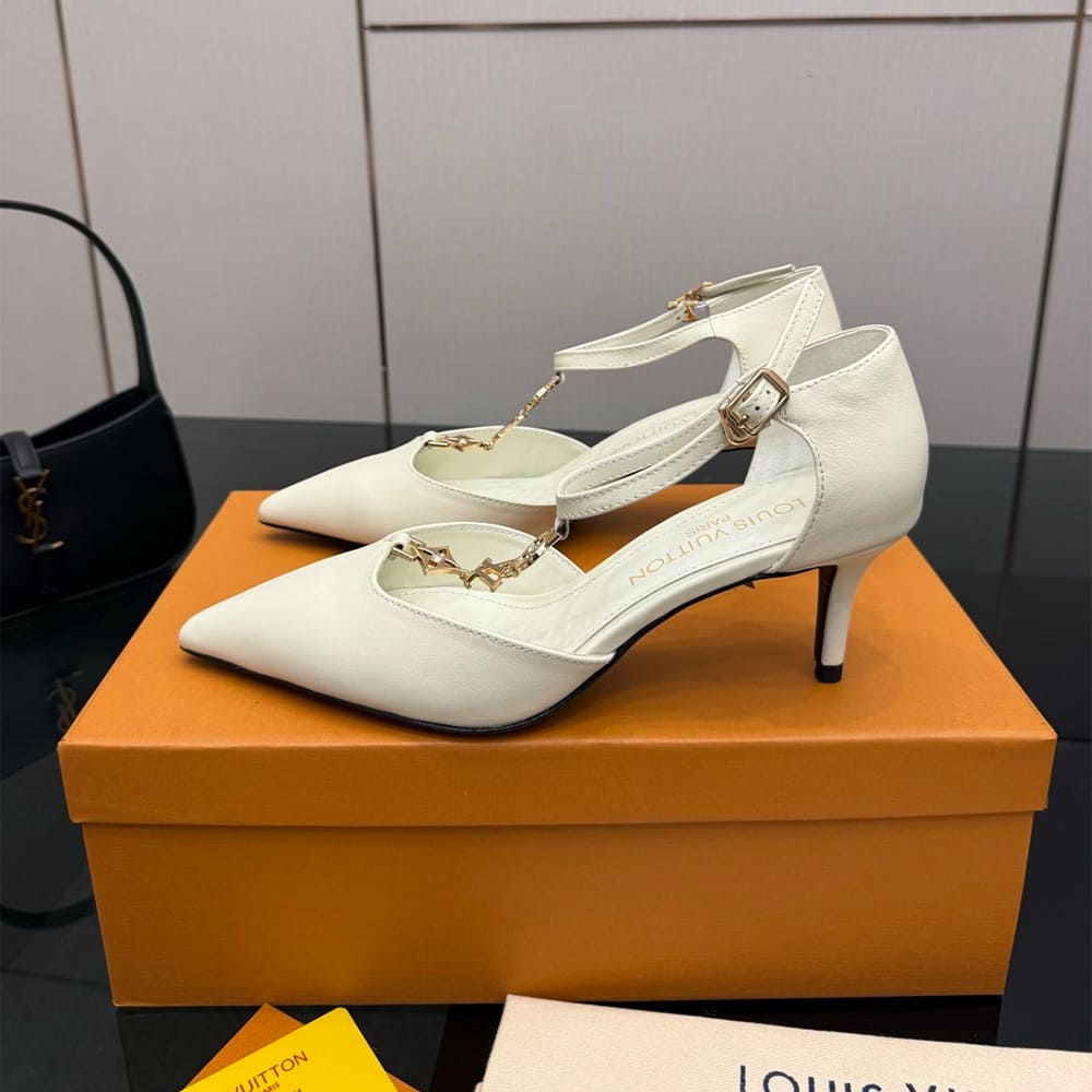 LV Ankle Strap Pumps