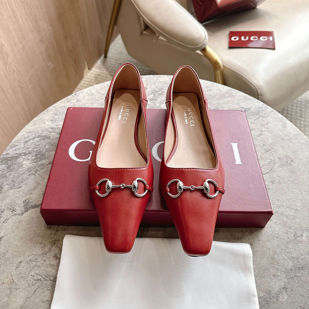 GUCCI Women’s Vittoria ballerina
