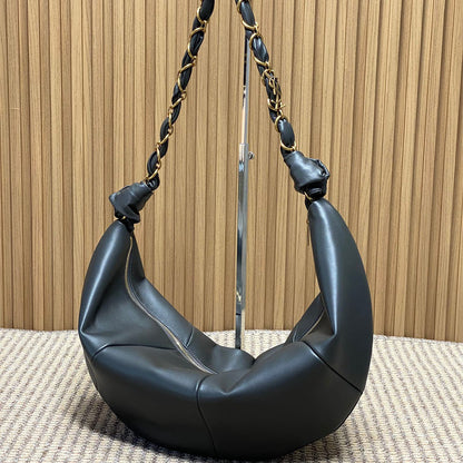 YSL AMALIA hobo in lambskin(HIGH-END GRADE)