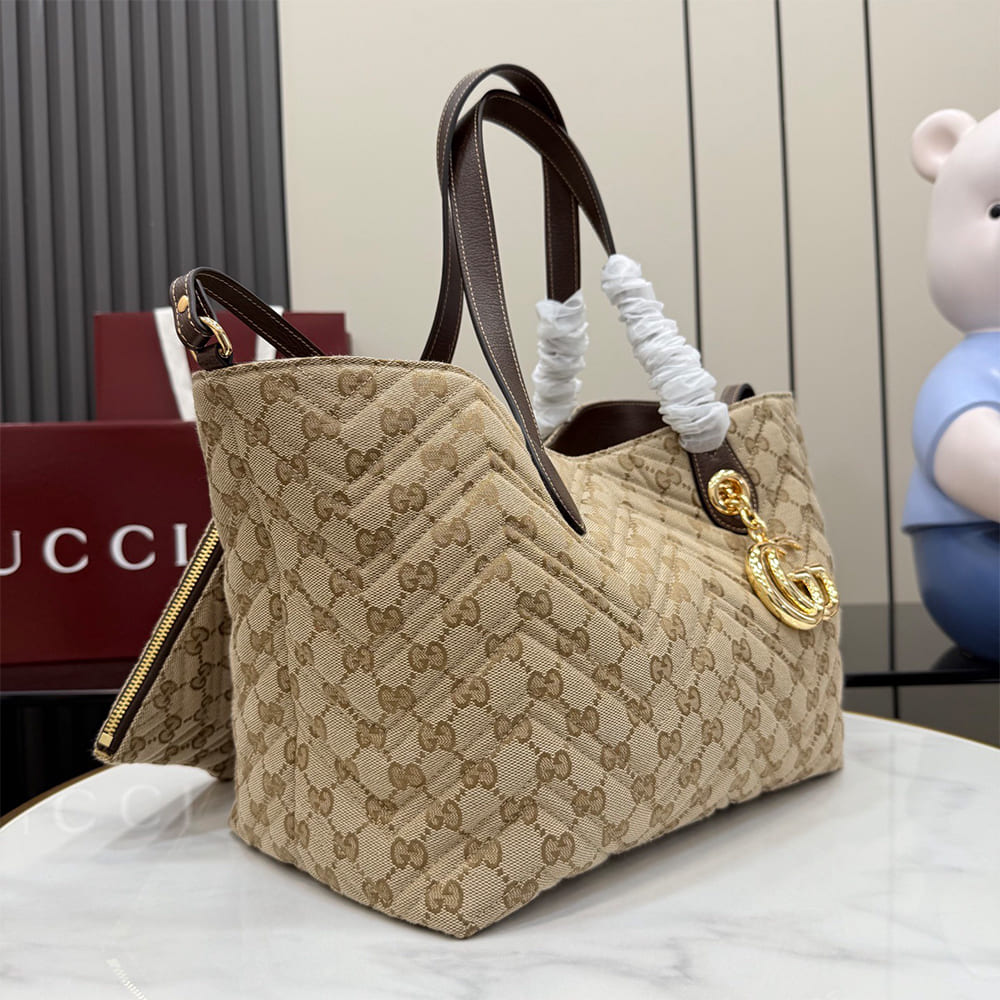Gucci GG Marmont medium tote bag(HIGH-END GRADE)