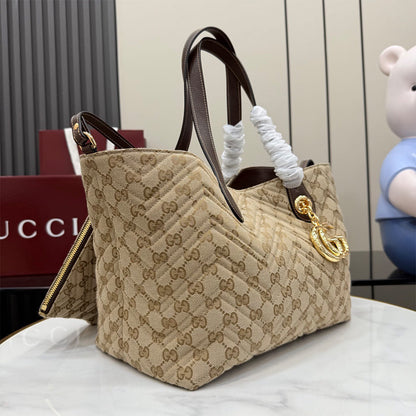 Gucci GG Marmont medium tote bag(HIGH-END GRADE)