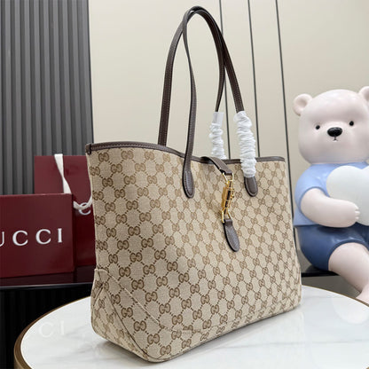 Gucci Jackie medium tote bag(HIGH-END GRADE)