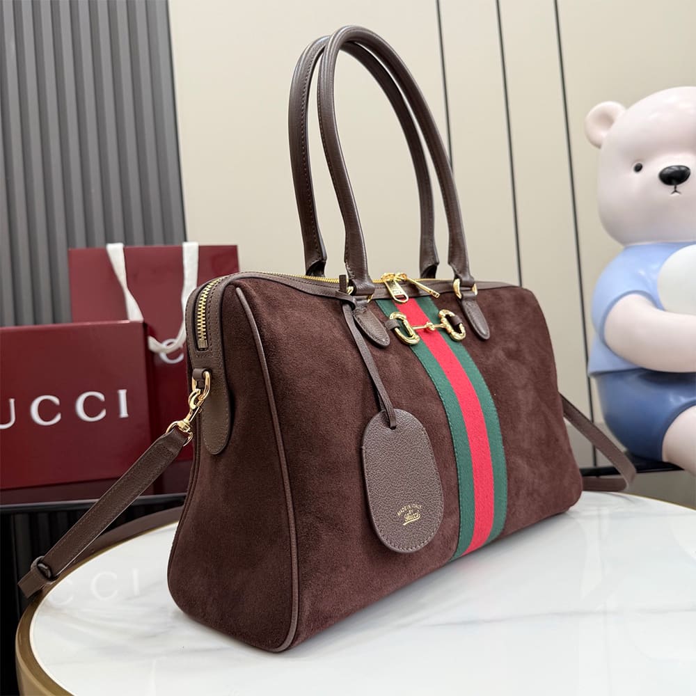 Gucci Borsetto large boston bag(HIGH-END GRADE)