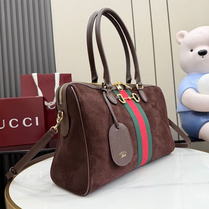 Gucci Borsetto large boston bag(HIGH-END GRADE)