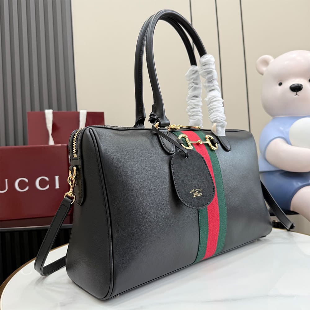 Gucci Borsetto large boston bag(HIGH-END GRADE)