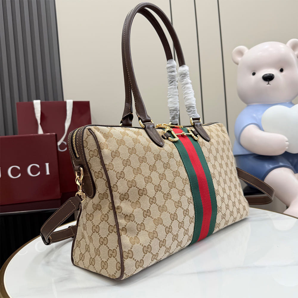 Gucci Borsetto large boston bag(HIGH-END GRADE)
