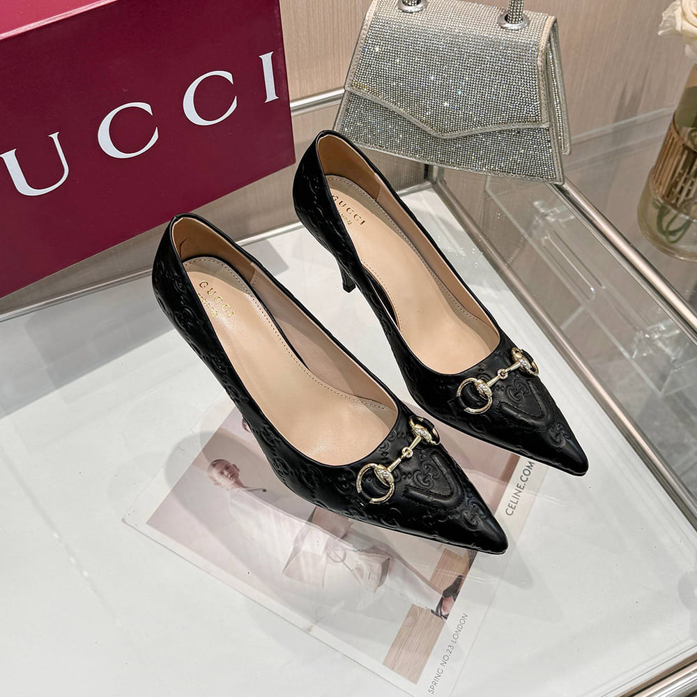 GUCCI Women’s pump with Horsebit