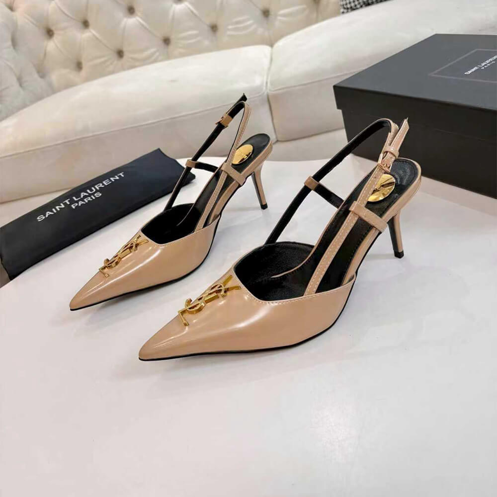 YSL slingback pumps