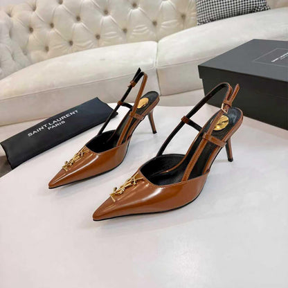 YSL slingback pumps
